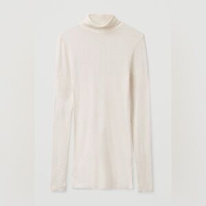 COS Merino Wool Turtleneck Top